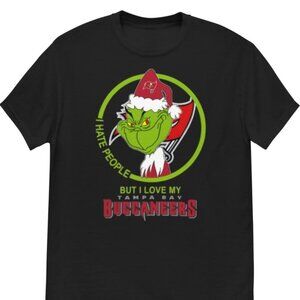 Tampa Bay Buccaneers NFL Christmas Grinch Holiday Party Fan Gift Graphic Shirt05